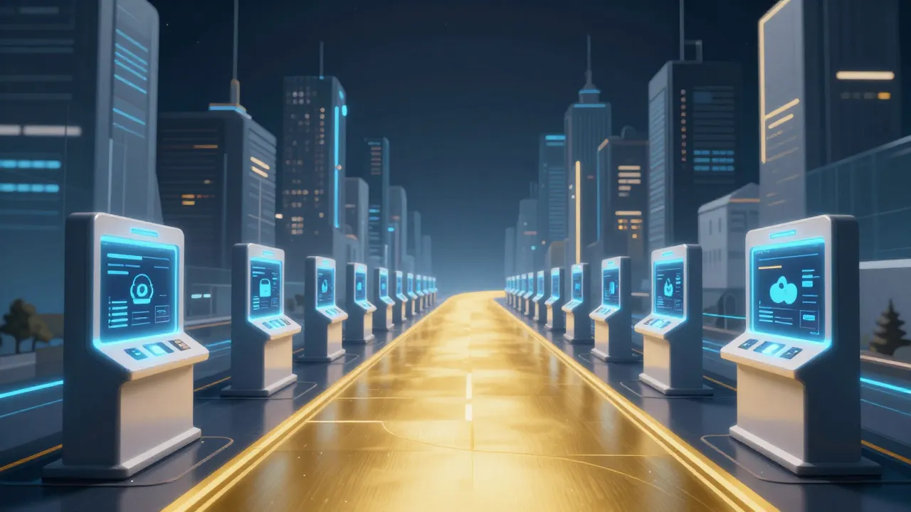 Developer self-service portal showing service catalog and one-click provisioning options